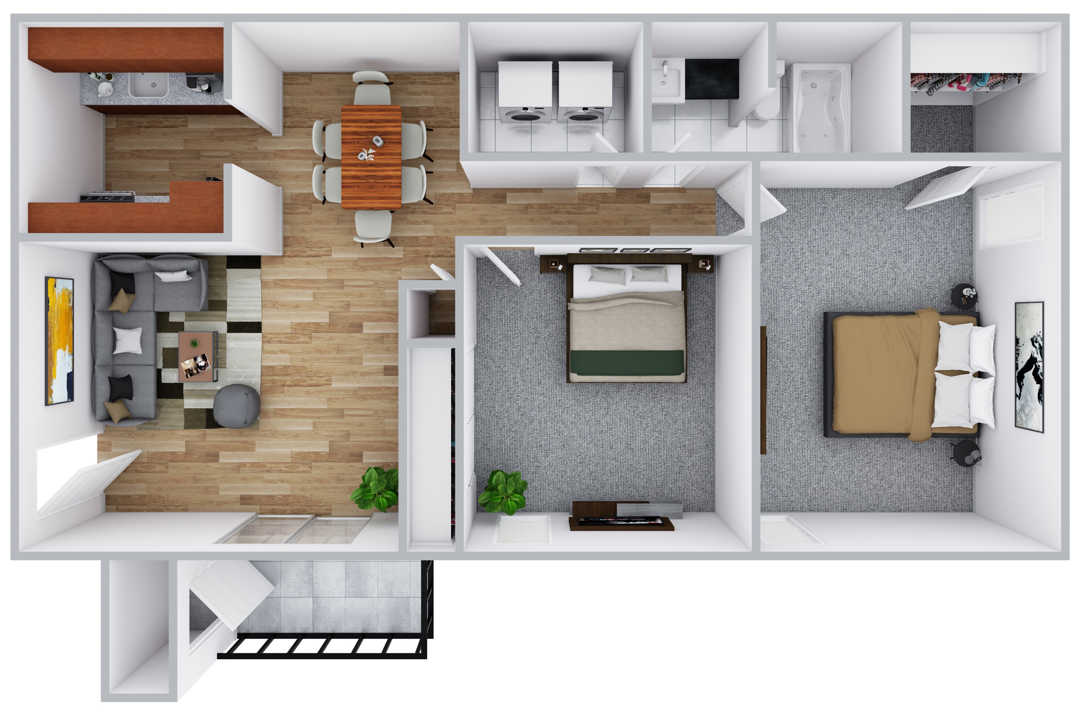 2 BEDROOM Image